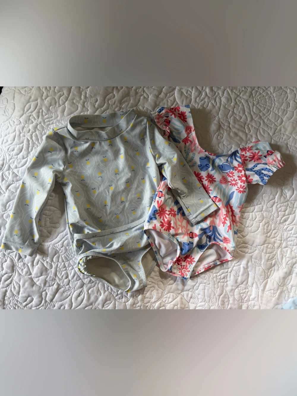 Bundle of Carter’s 6-9 month girls bathing suits